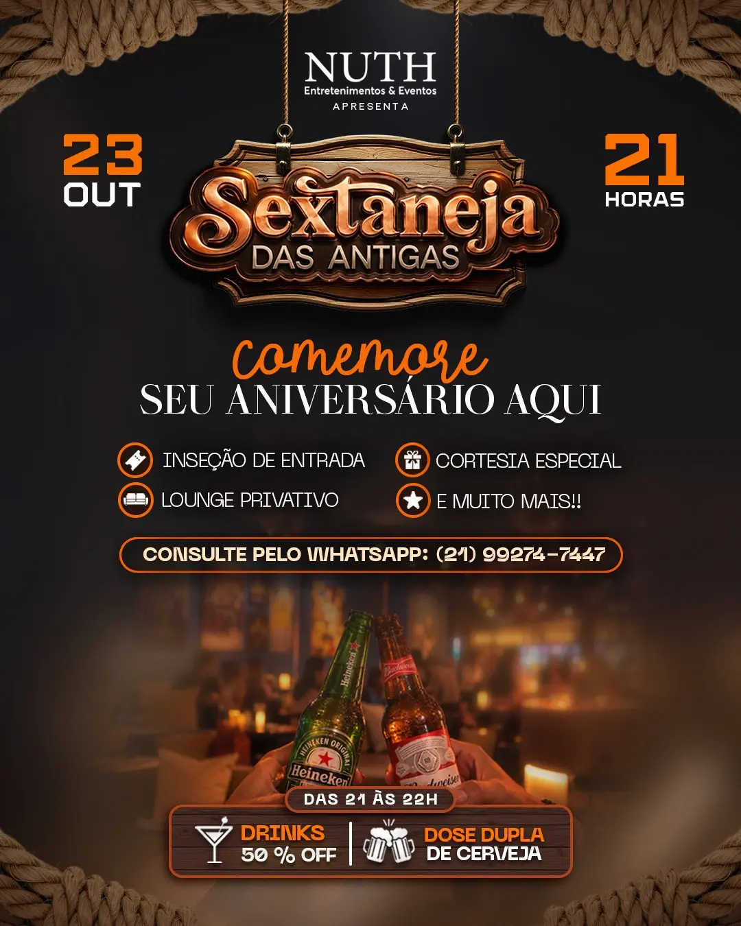 Flyer de Jonathan Miox e DJ MP4