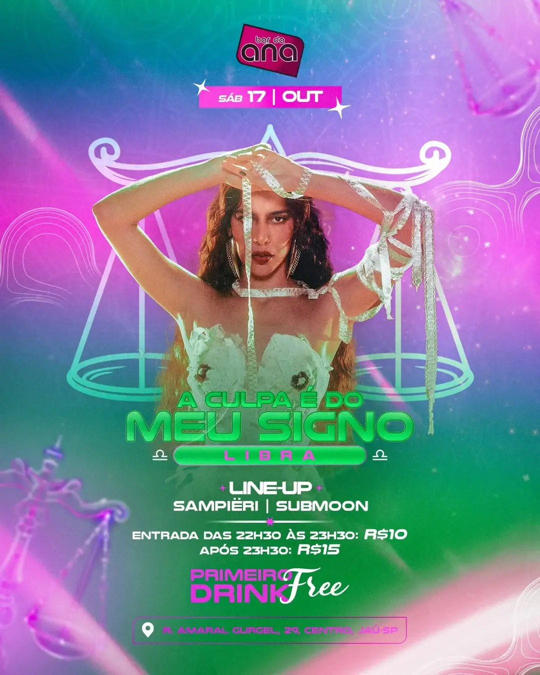 Flyer de SAMPIËRI e Bia Fonseka