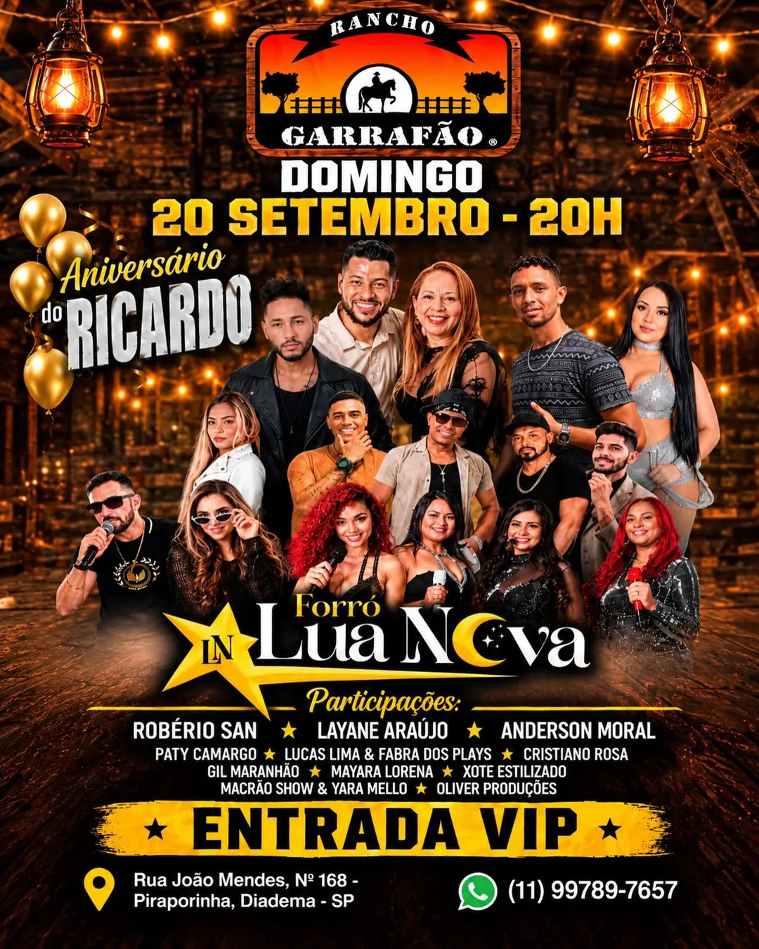 Flyer de Lua Nova