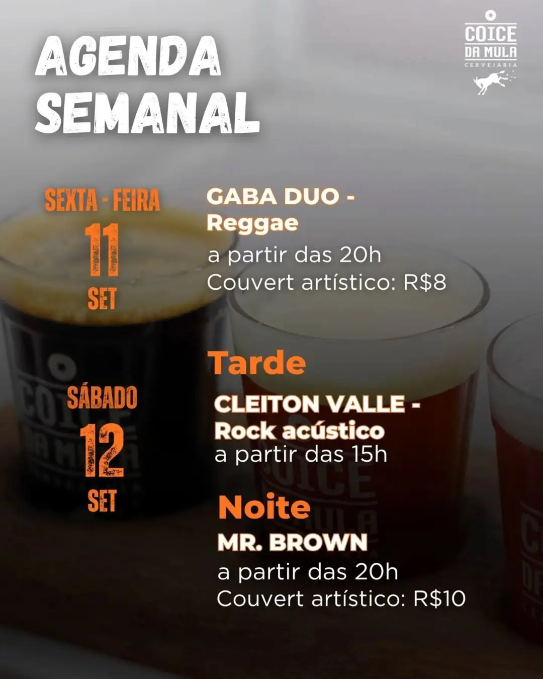 Flyer de Banda Gaba Soul