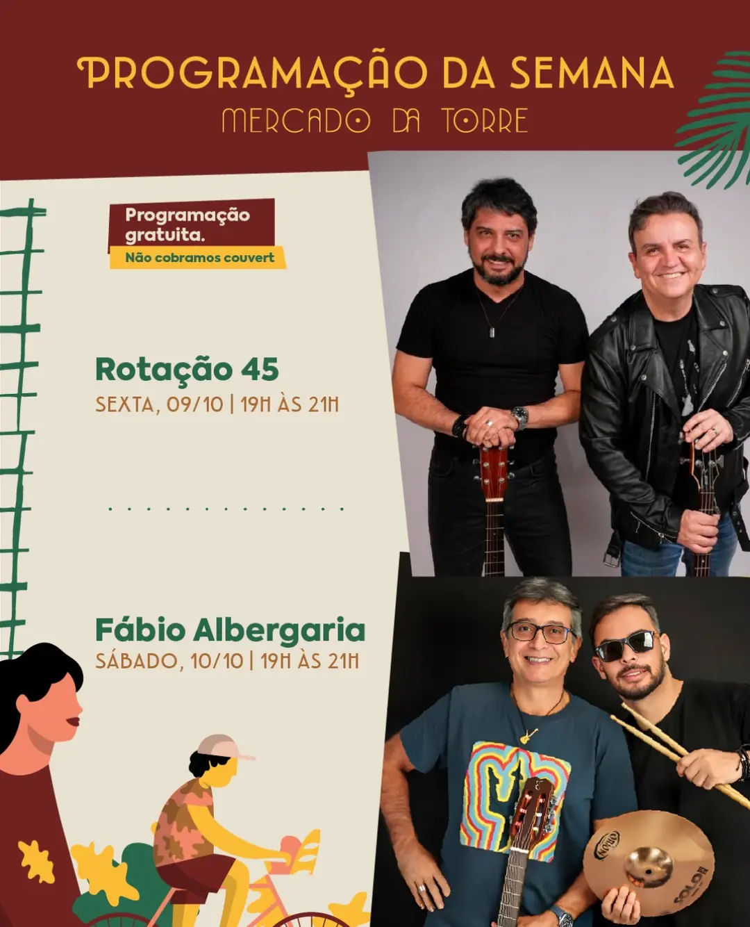 Flyer de Fábio Albergaria