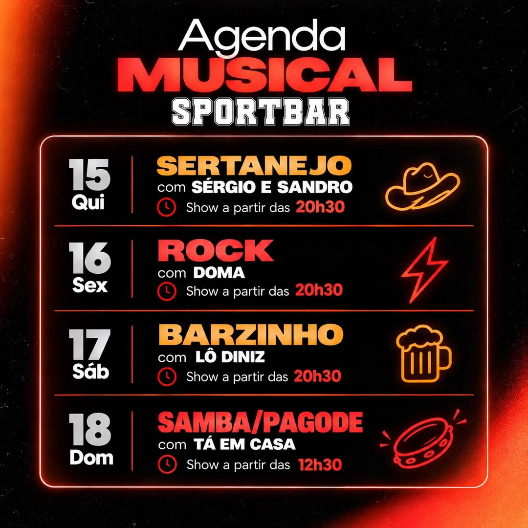 Flyer de Doma e Rock’n Burgers
