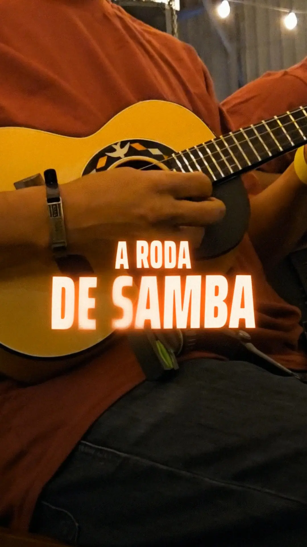 Flyer de Frequência do Samba