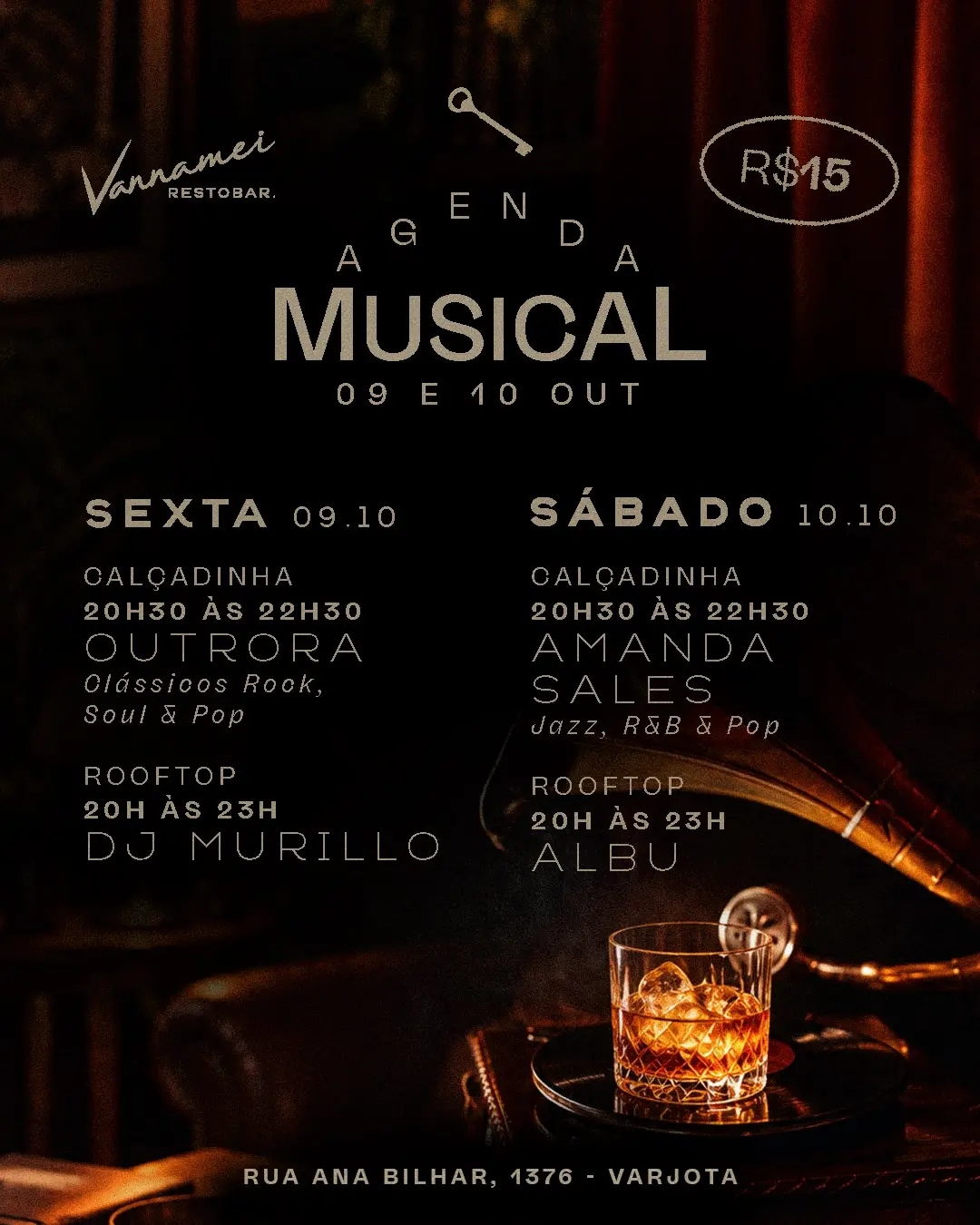 Flyer de Outrora e murillodj_