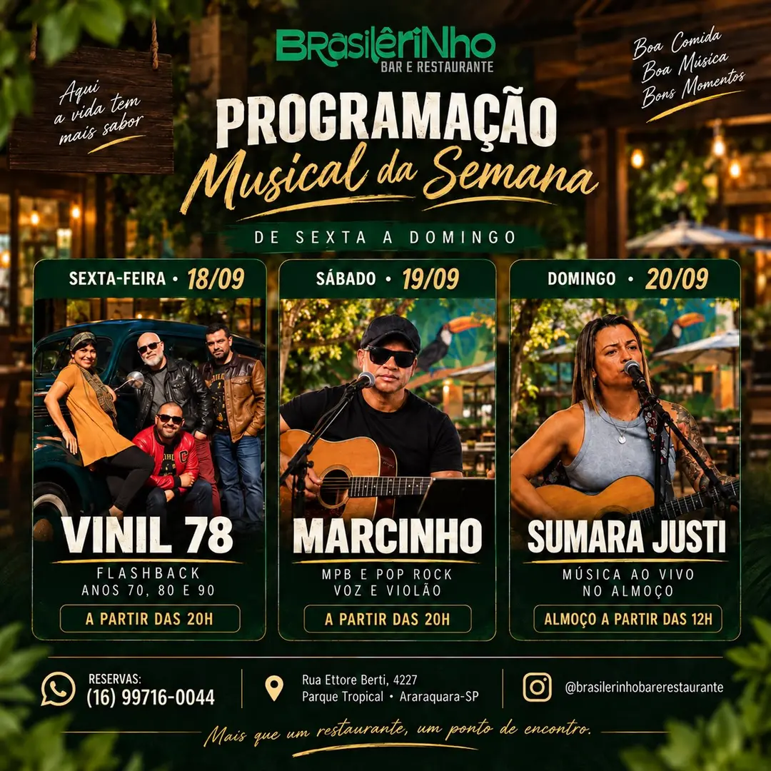 Flyer de Sumara Justi