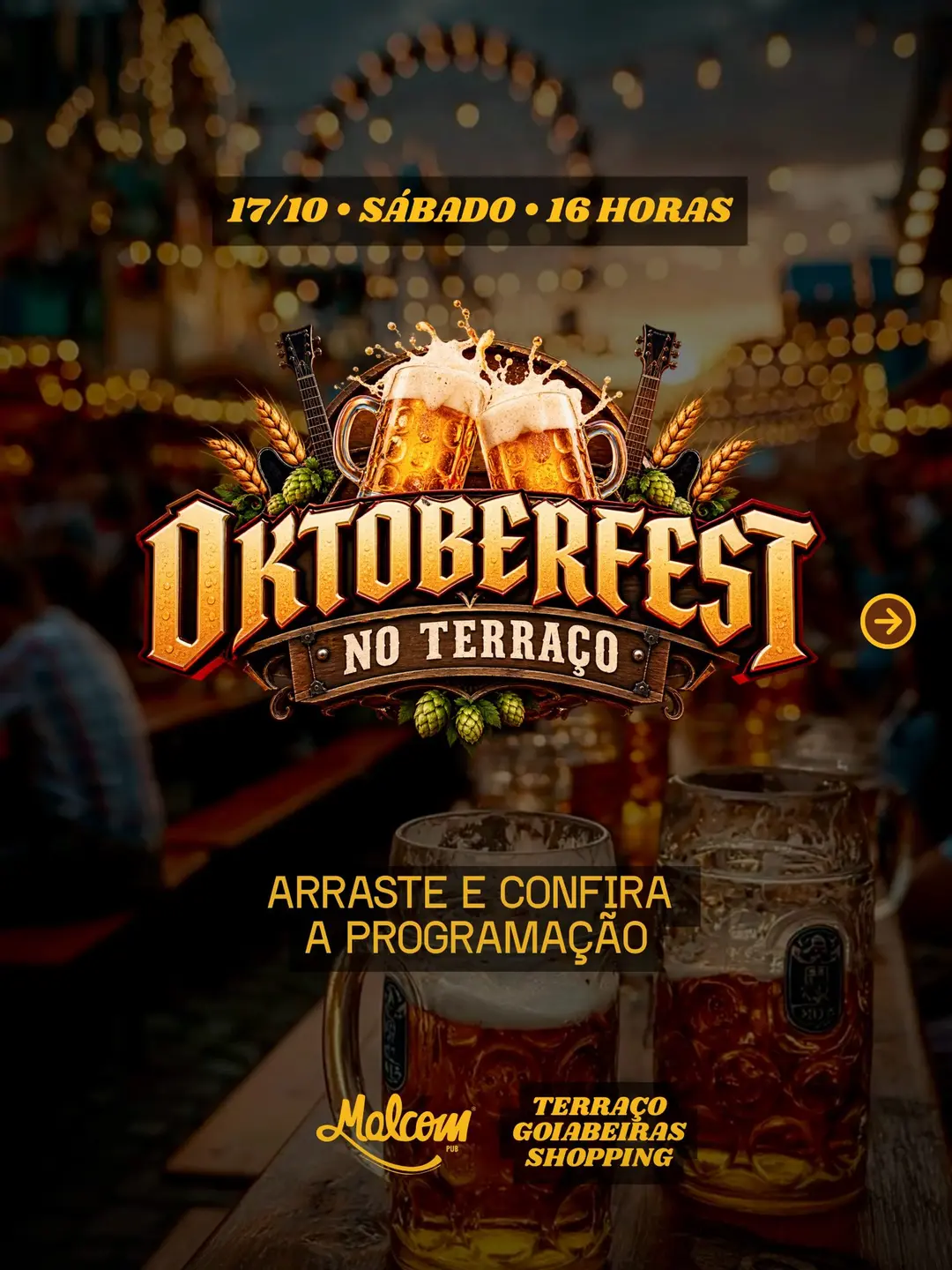 Flyer de Underline Sixx, Sixtons e Rádio Retro