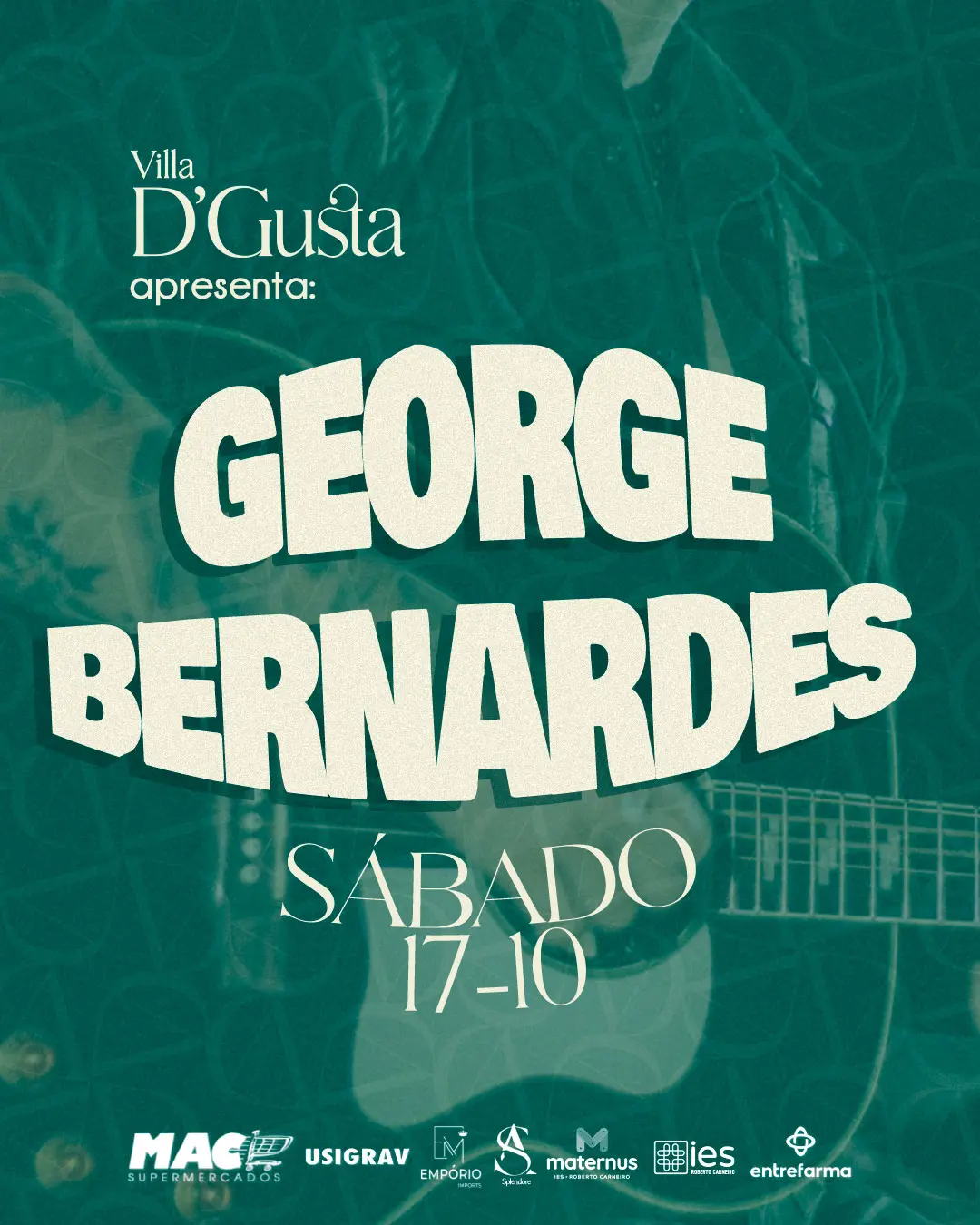Flyer de George Bernardes