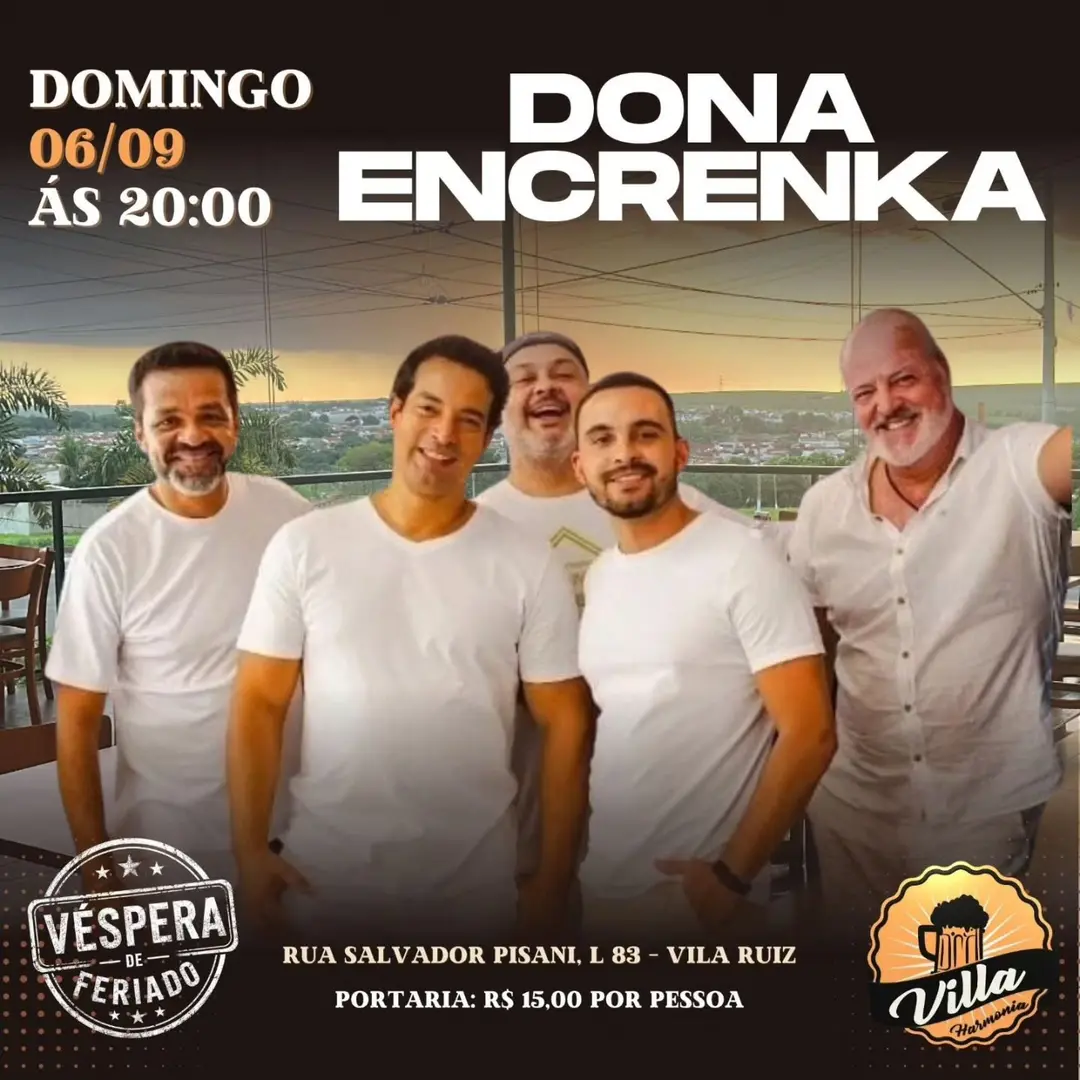 Flyer de Banda Dona Encrenka