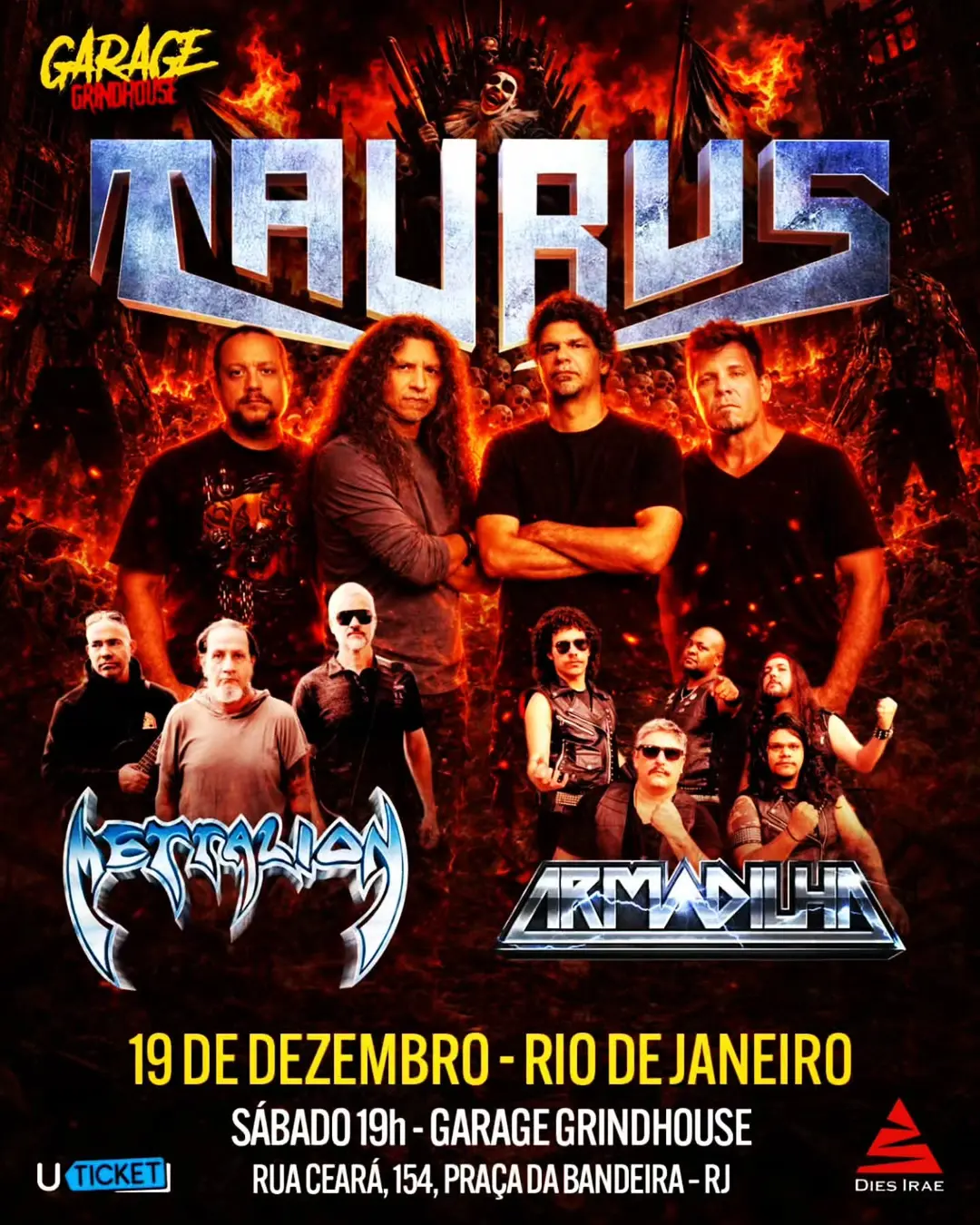 Flyer de Taurus Oficial, METRALION e Armadilha