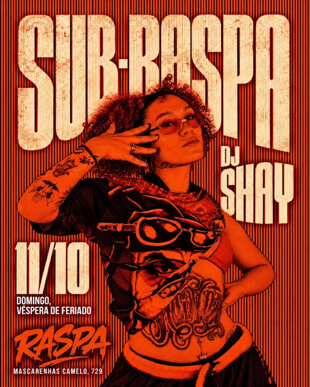 Flyer de DJ SHAY