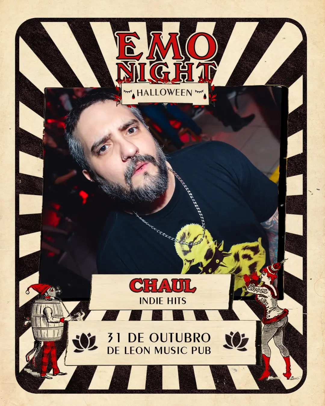 Flyer de DJ Chaul