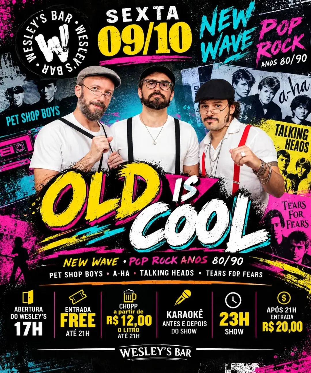 Flyer de Old Is Cool