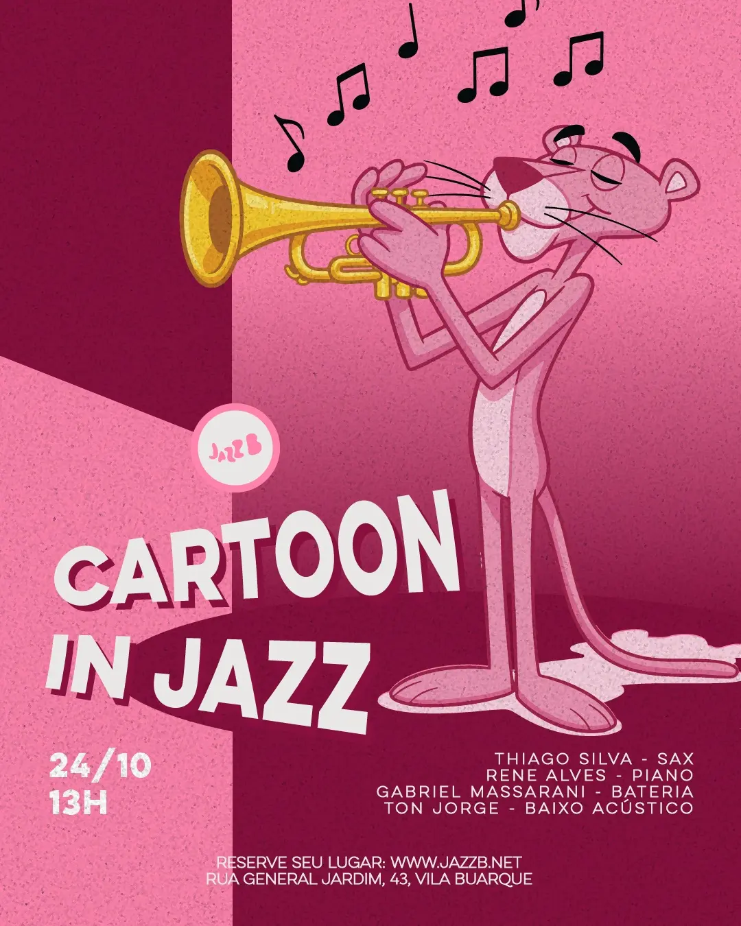 Flyer de Brazil Bop