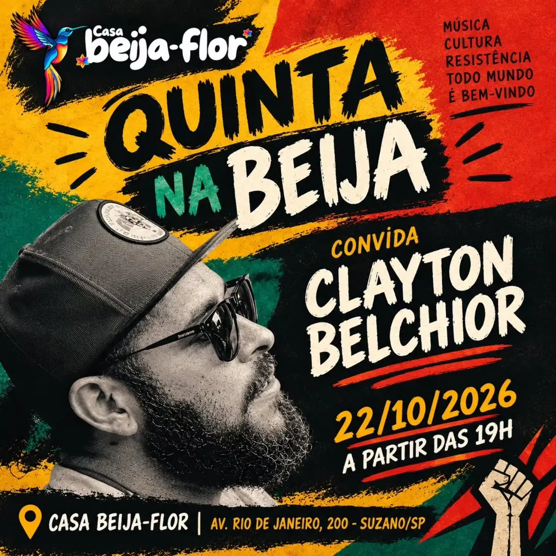 Flyer de Clayton Belchior