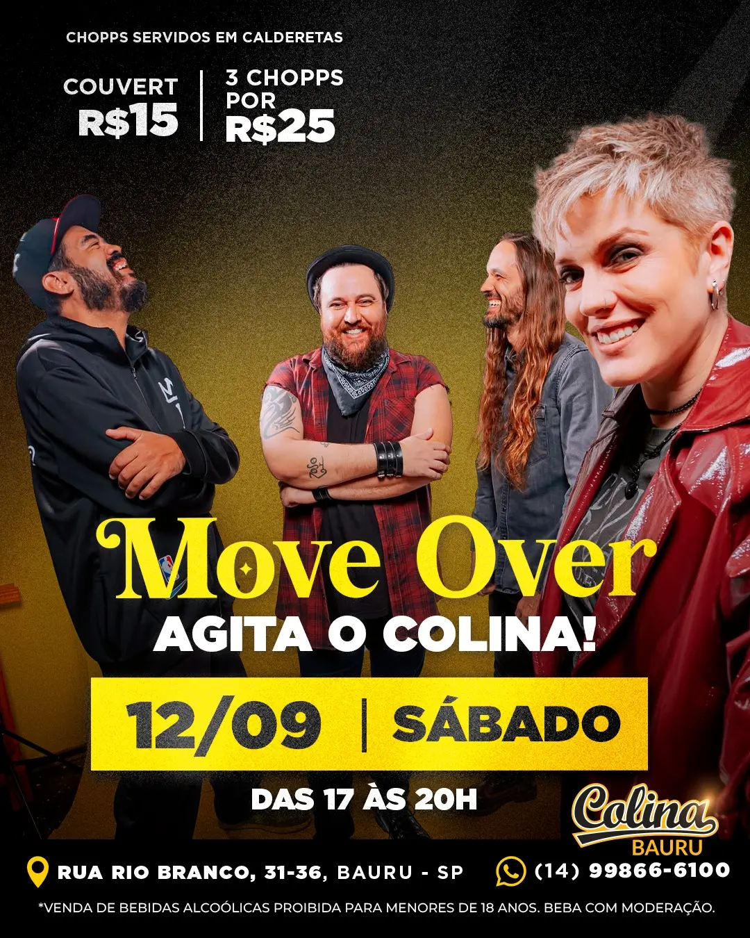 Flyer de Move Over