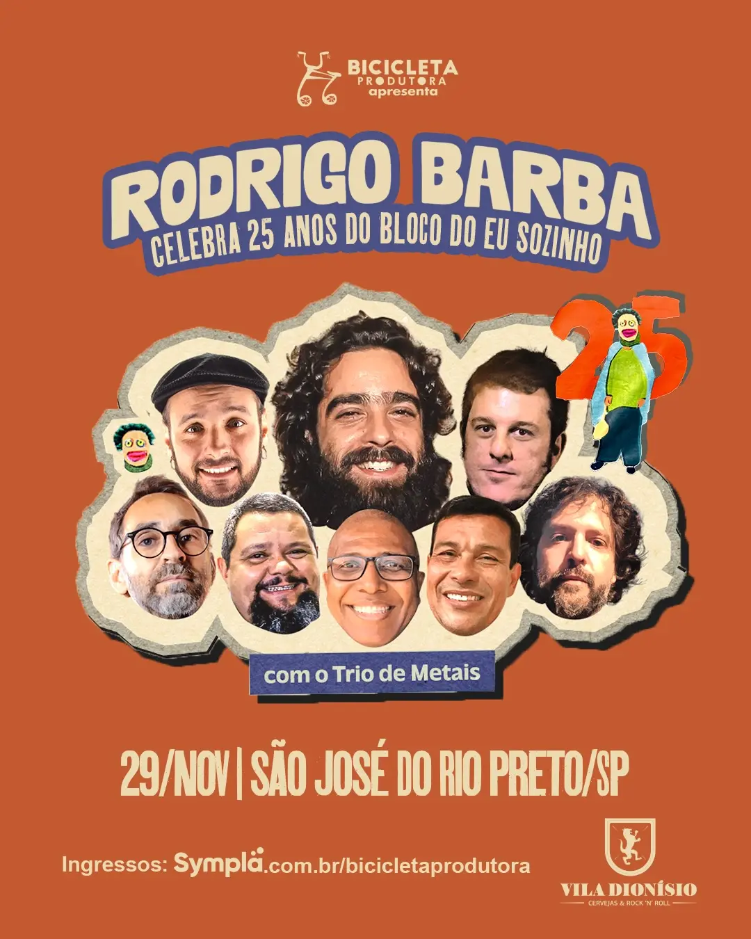 Flyer de Especial Los Hermanos