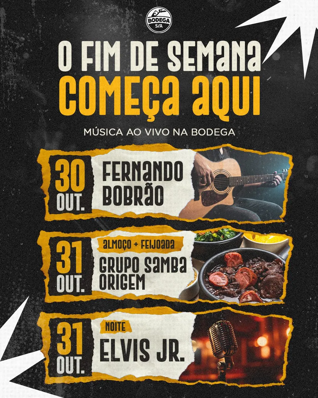 Flyer de Fernando Bóbrão