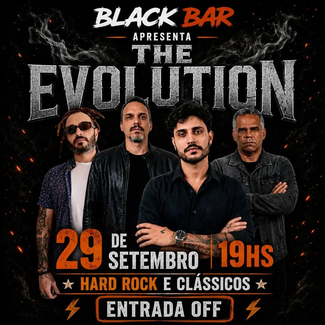 Flyer de The Evolution