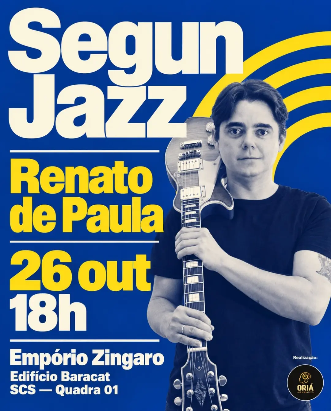 Flyer de Renato de Paula