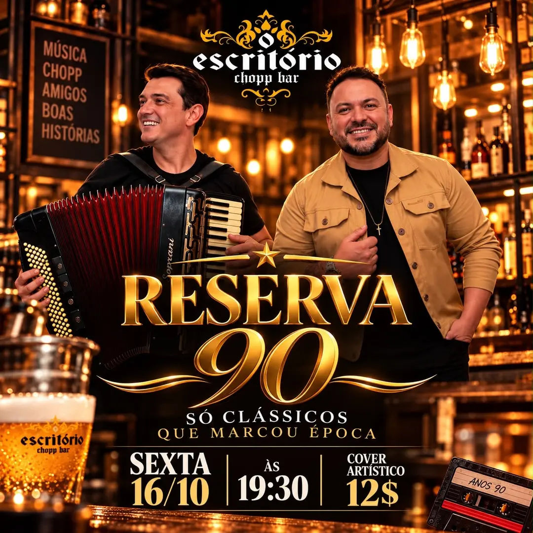 Flyer de Reserva 90