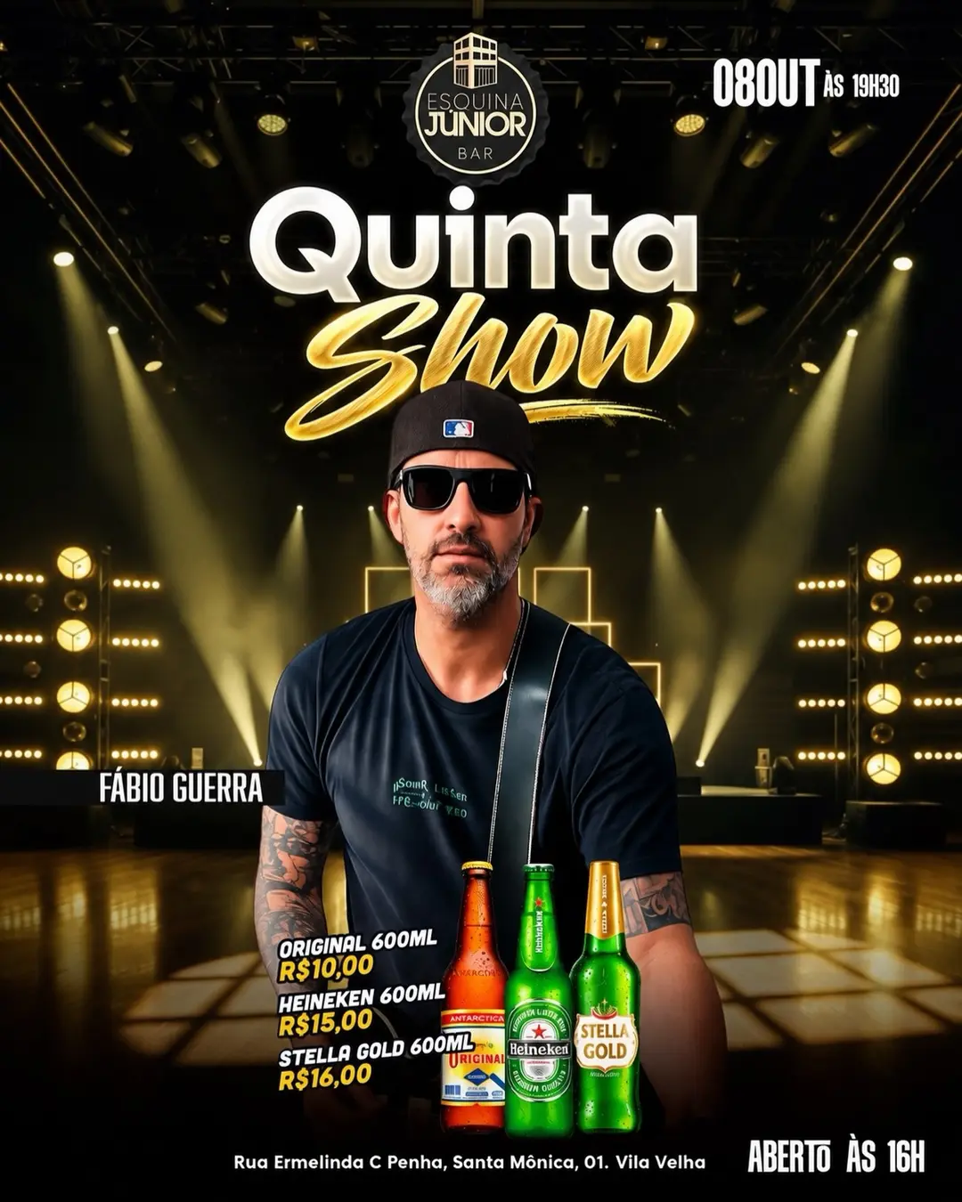 Flyer de Fabio Guerrall