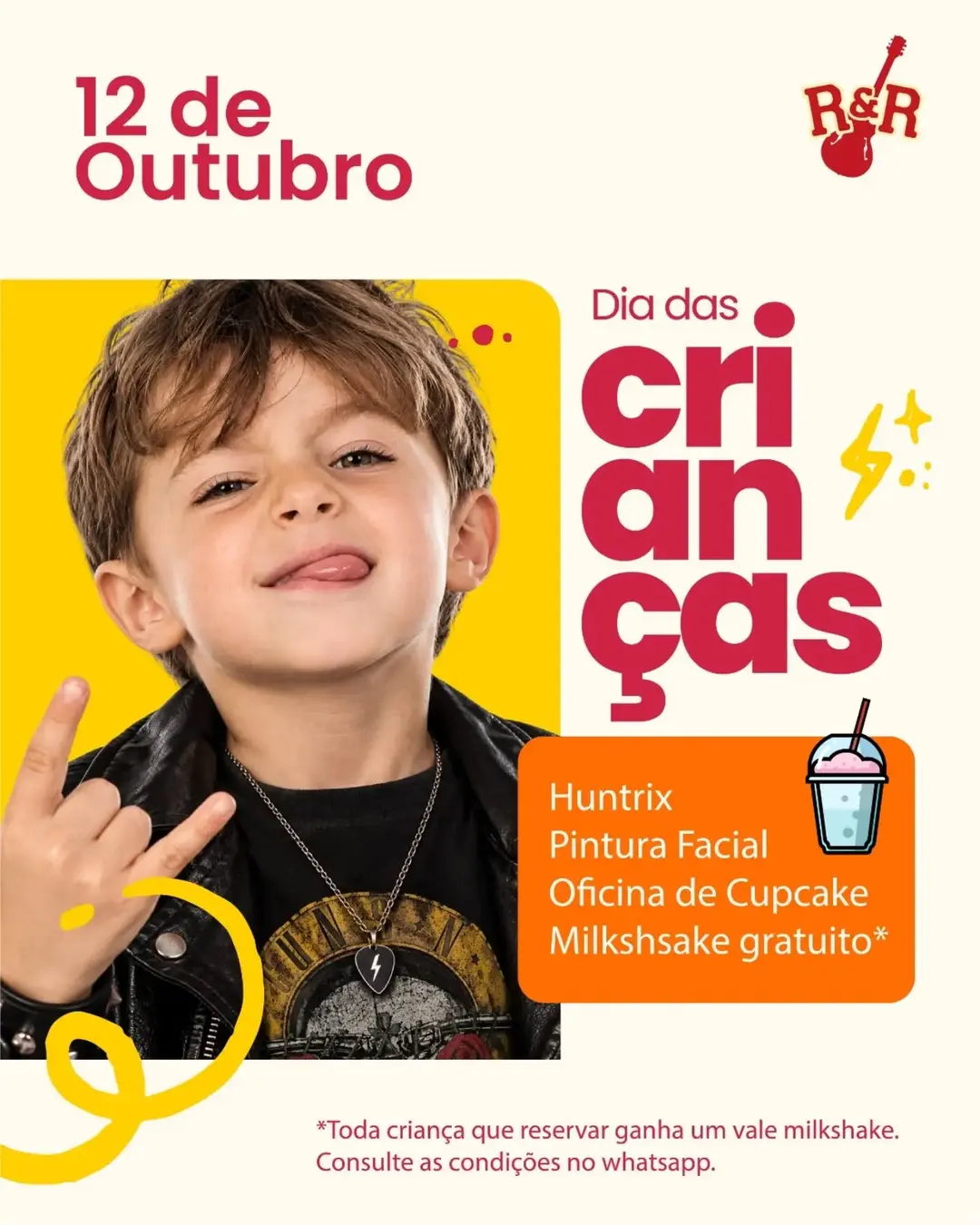 Flyer de Huntrix