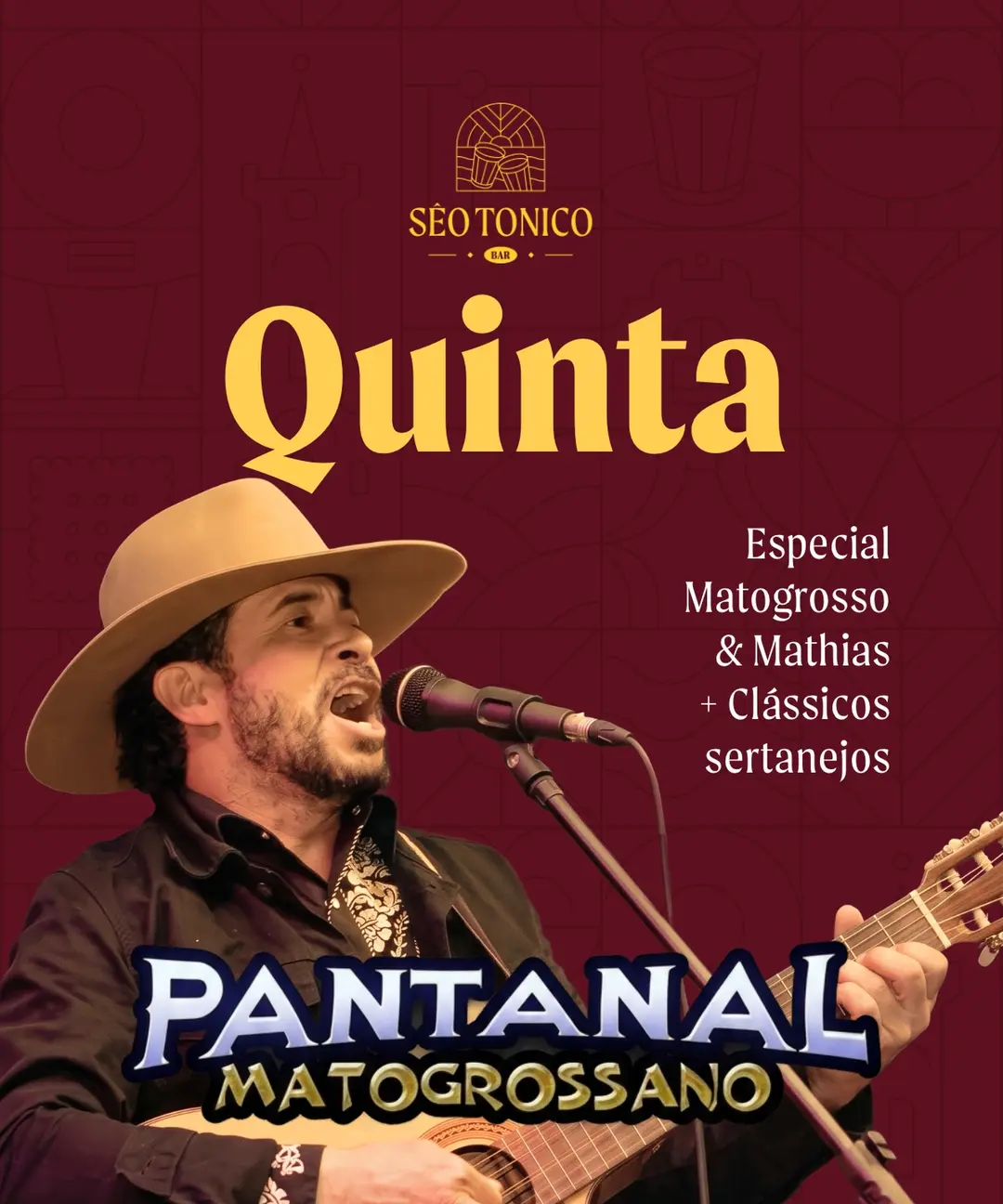 Flyer de Pantanal Matogrossano e Especial Matogrosso & Mathias