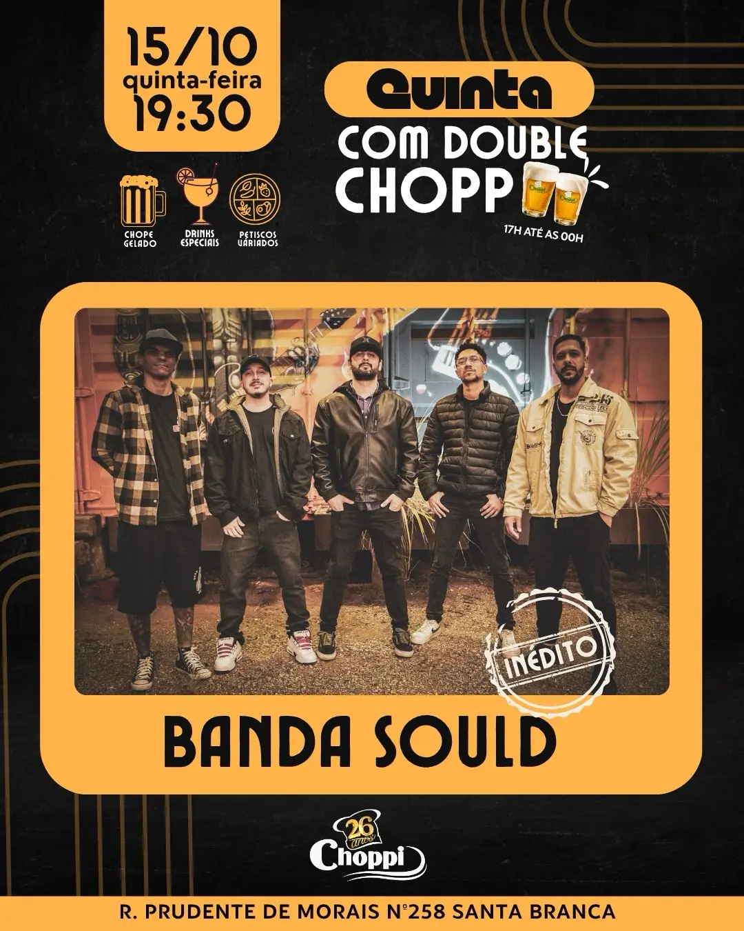 Flyer de Maurinho