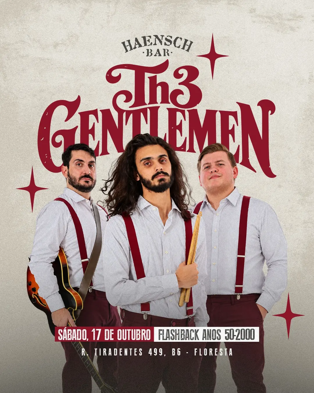 Flyer de Th3 Gentleman