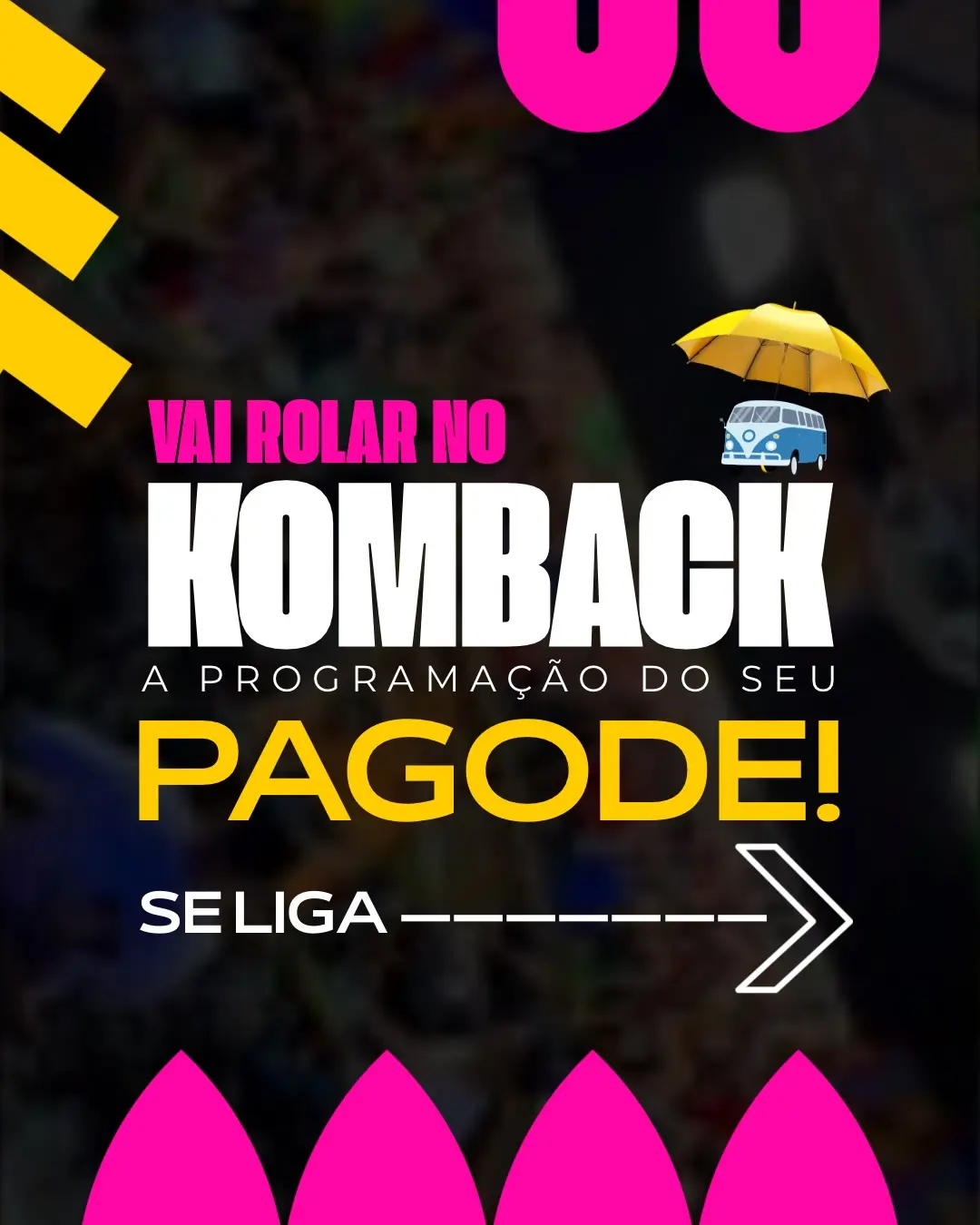 Flyer de Samba da Nega e Samba D Vila
