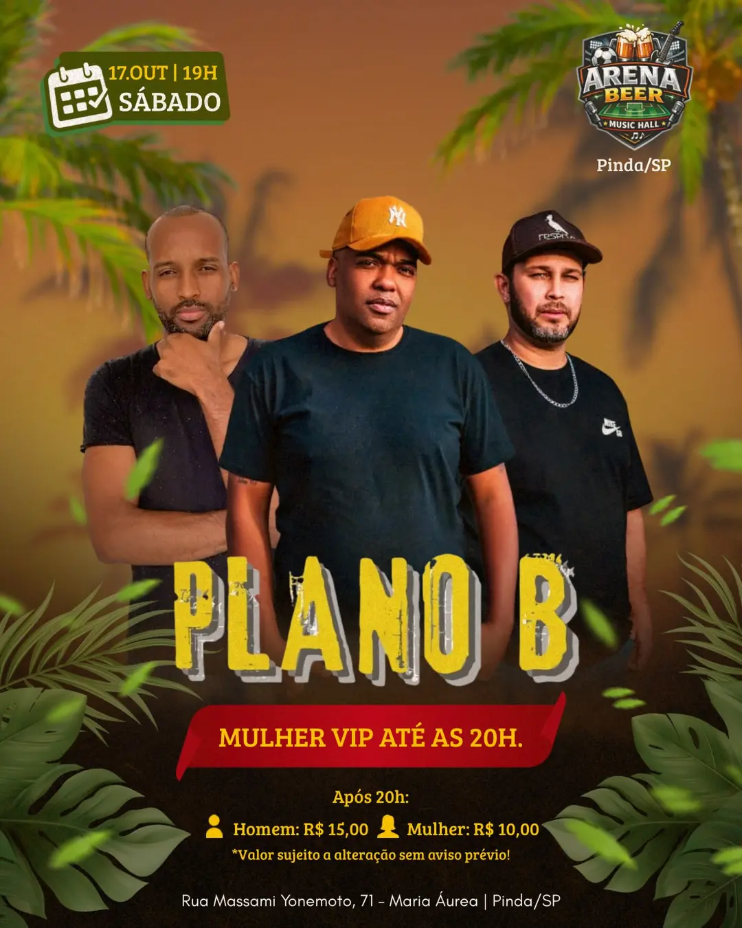 Flyer de Plano B