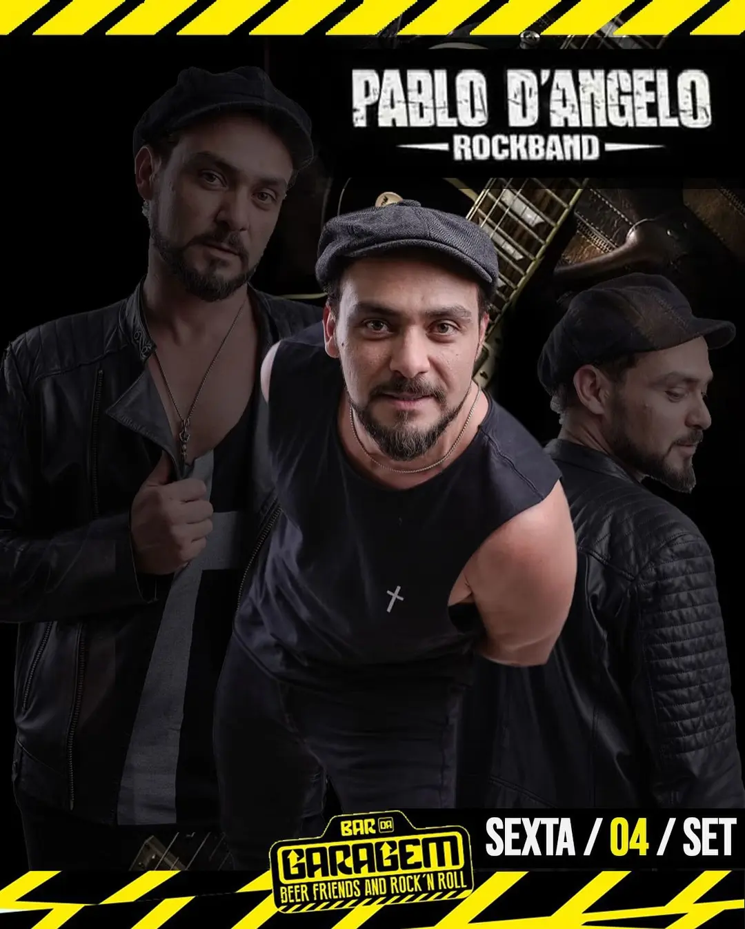 Flyer de Pablo D'Angelo