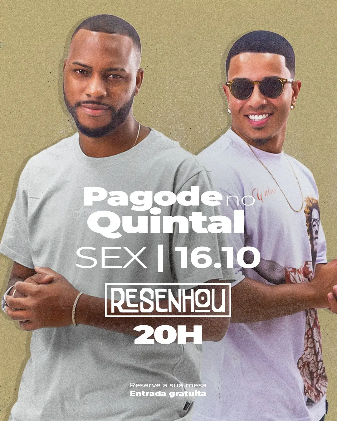 Flyer de Resenhou