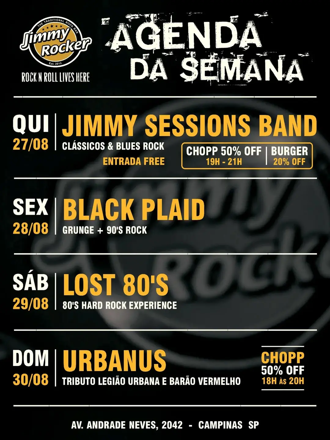 Flyer de Black Plaid