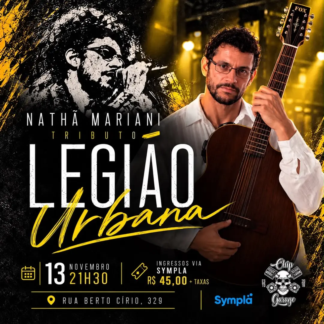 Flyer de Nathã Mariani