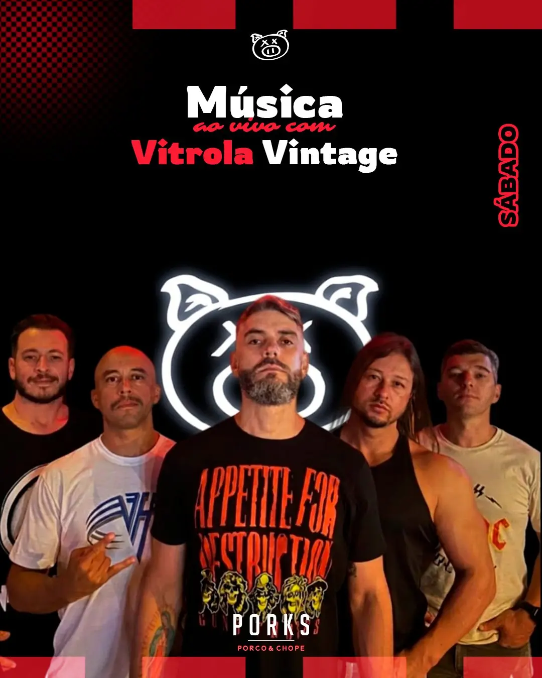 Flyer de Vitrola Vintage