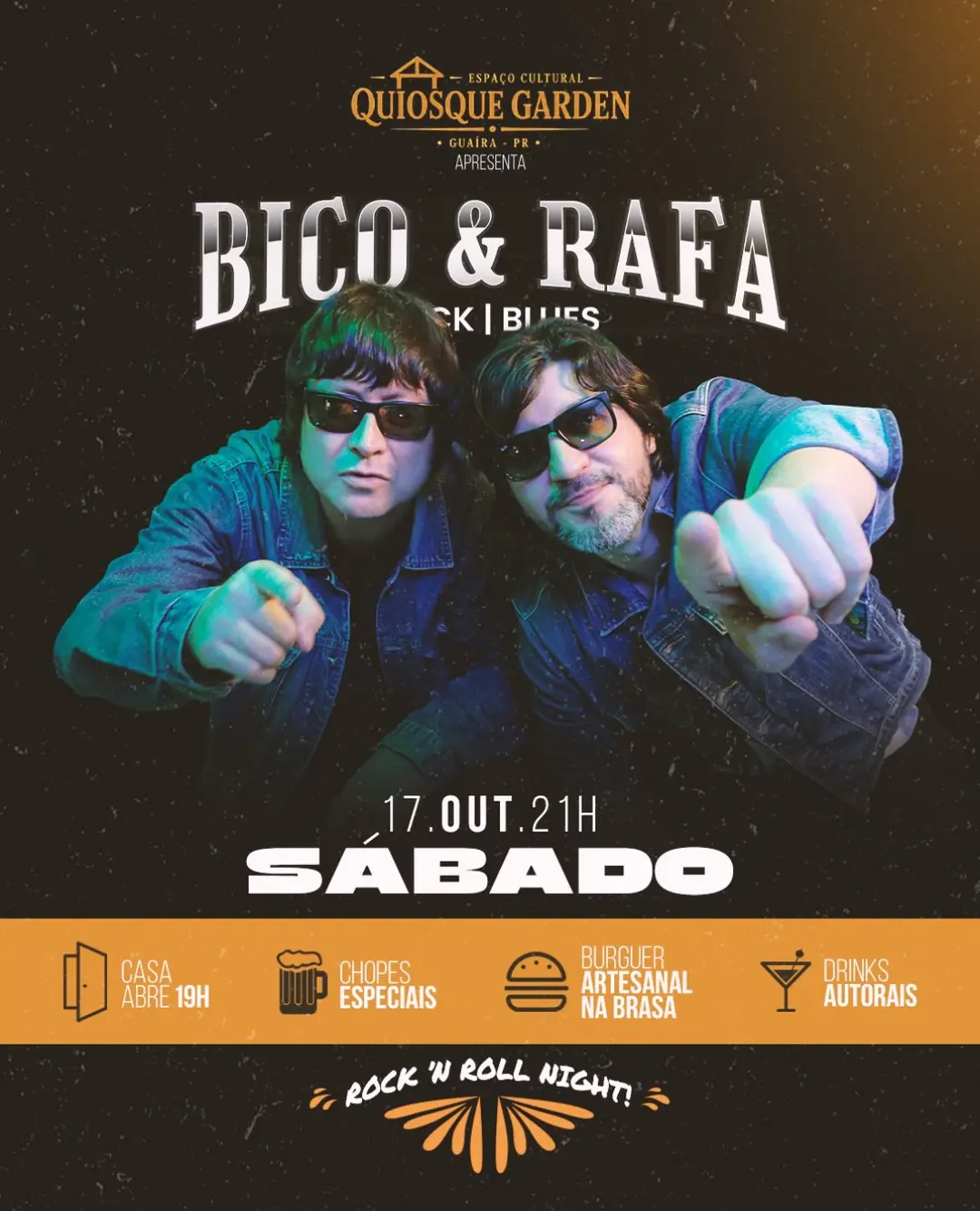 Flyer de Bico & Rafa