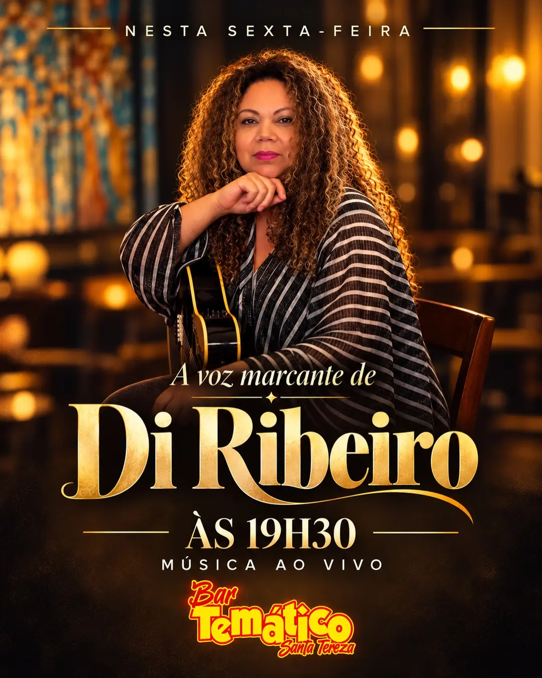 Flyer de Di Ribeiro