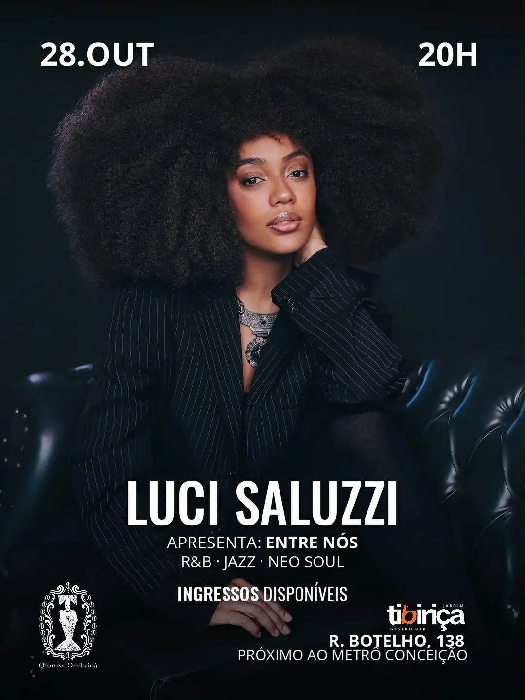 Flyer de Luci Saluzzi