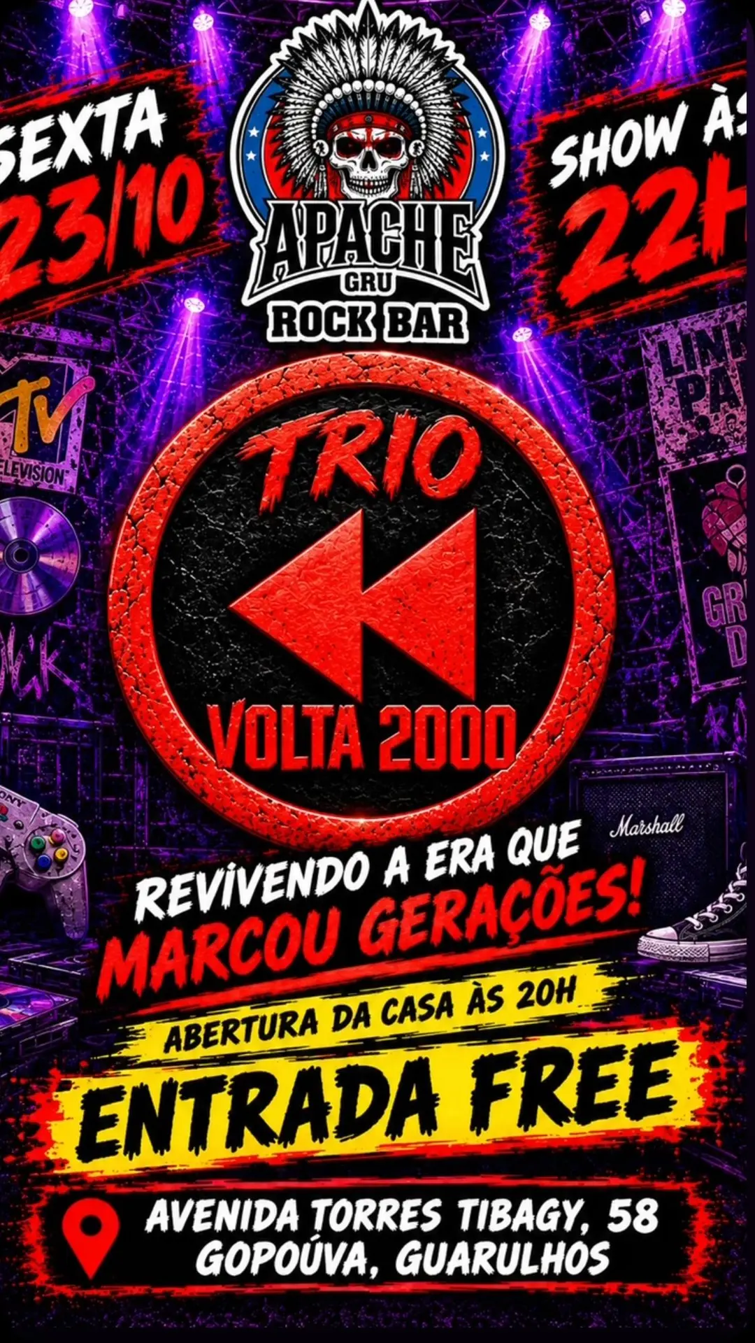 Flyer de Banda Volta2000