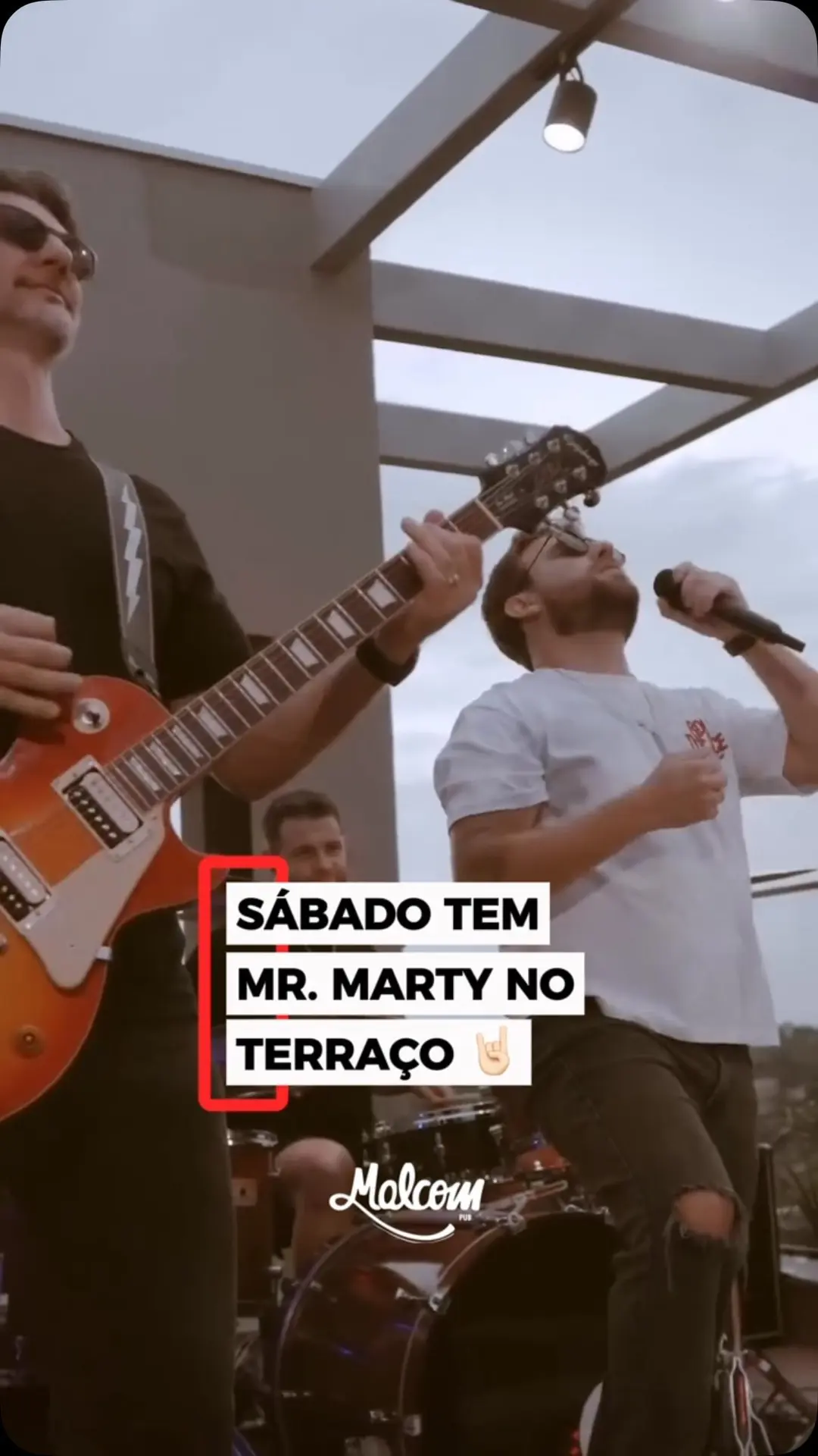 Flyer de Mr. Marty e Especial Sandy & Junior