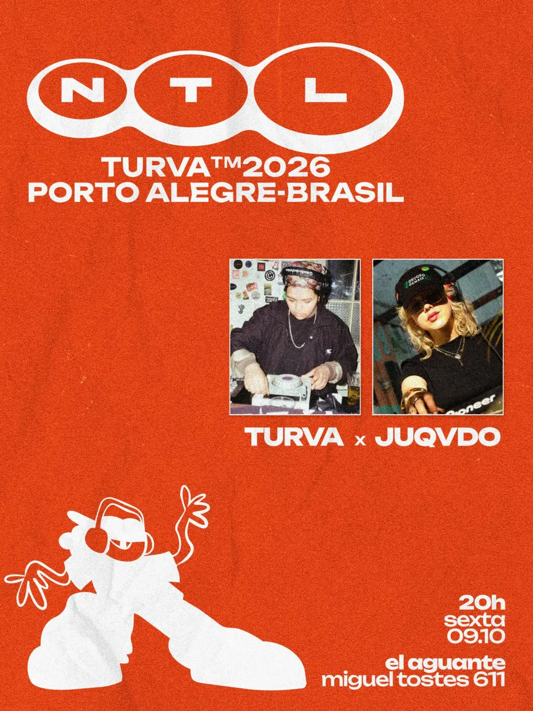 Flyer de Turva e Juqvdo