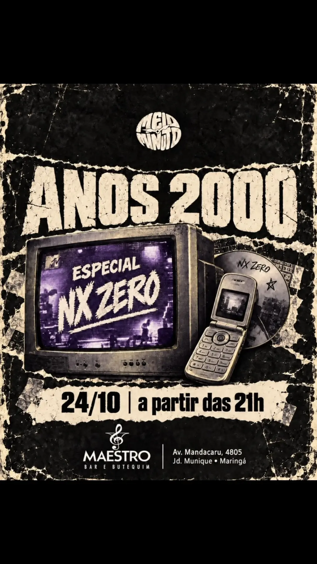 Flyer de Meio Minuto