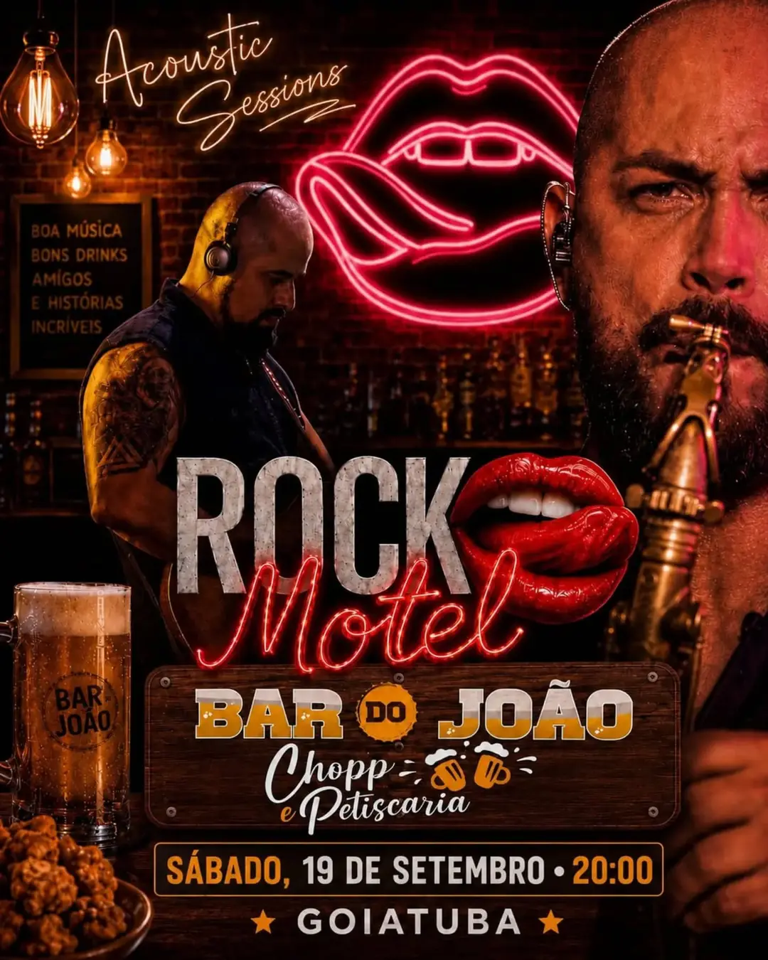 Flyer de Rock Motel
