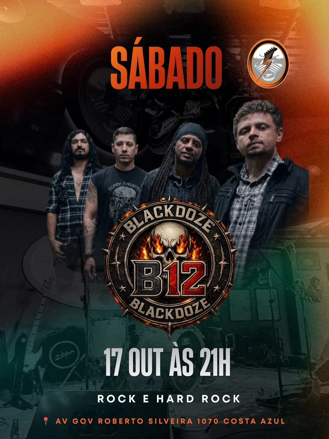 Flyer de Black Doze