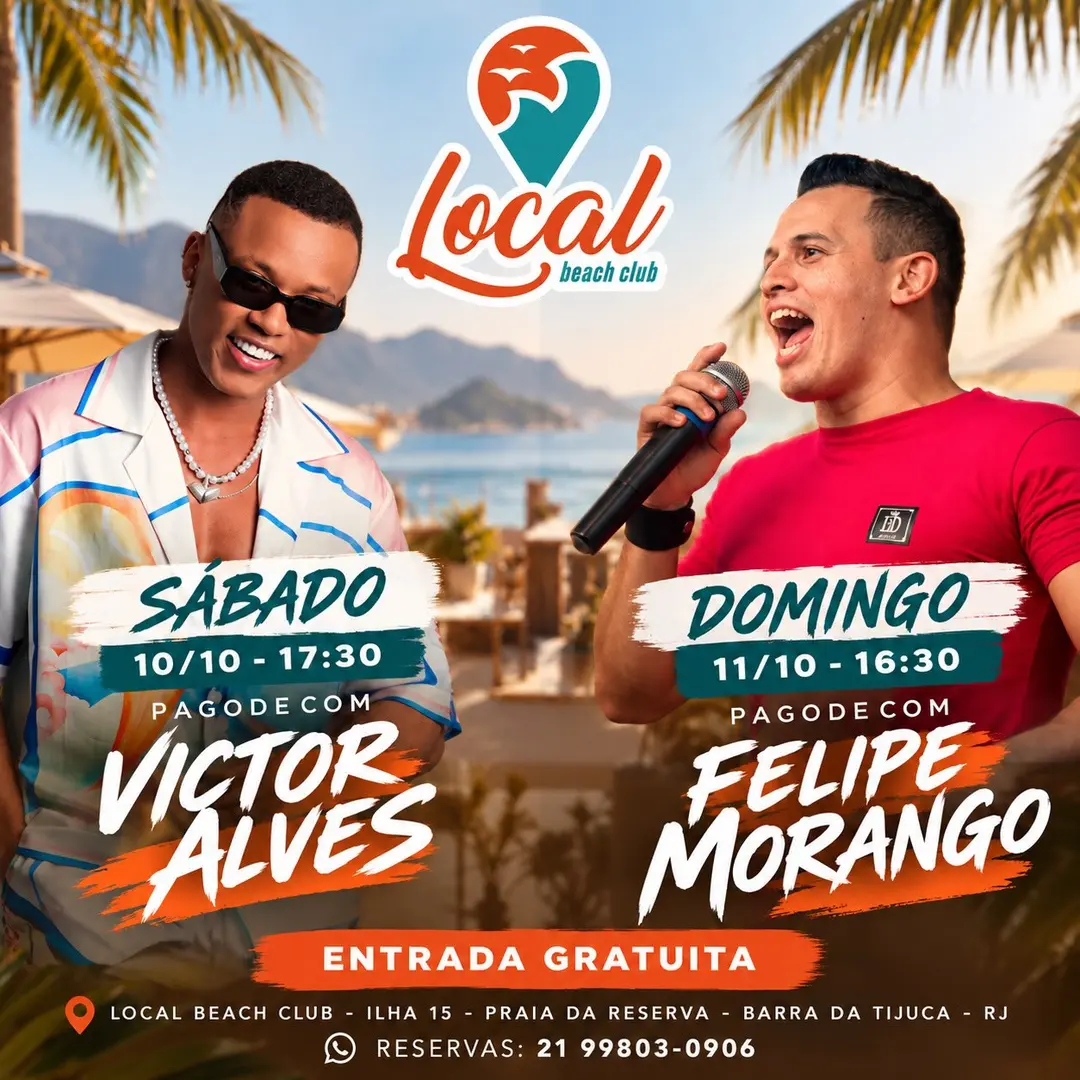 Flyer de Felipe Morango