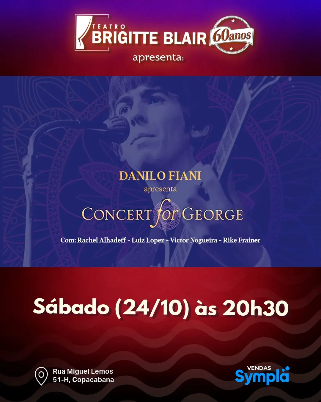 Flyer de Danilo Fiani e O Casamento da Dona Baratinha