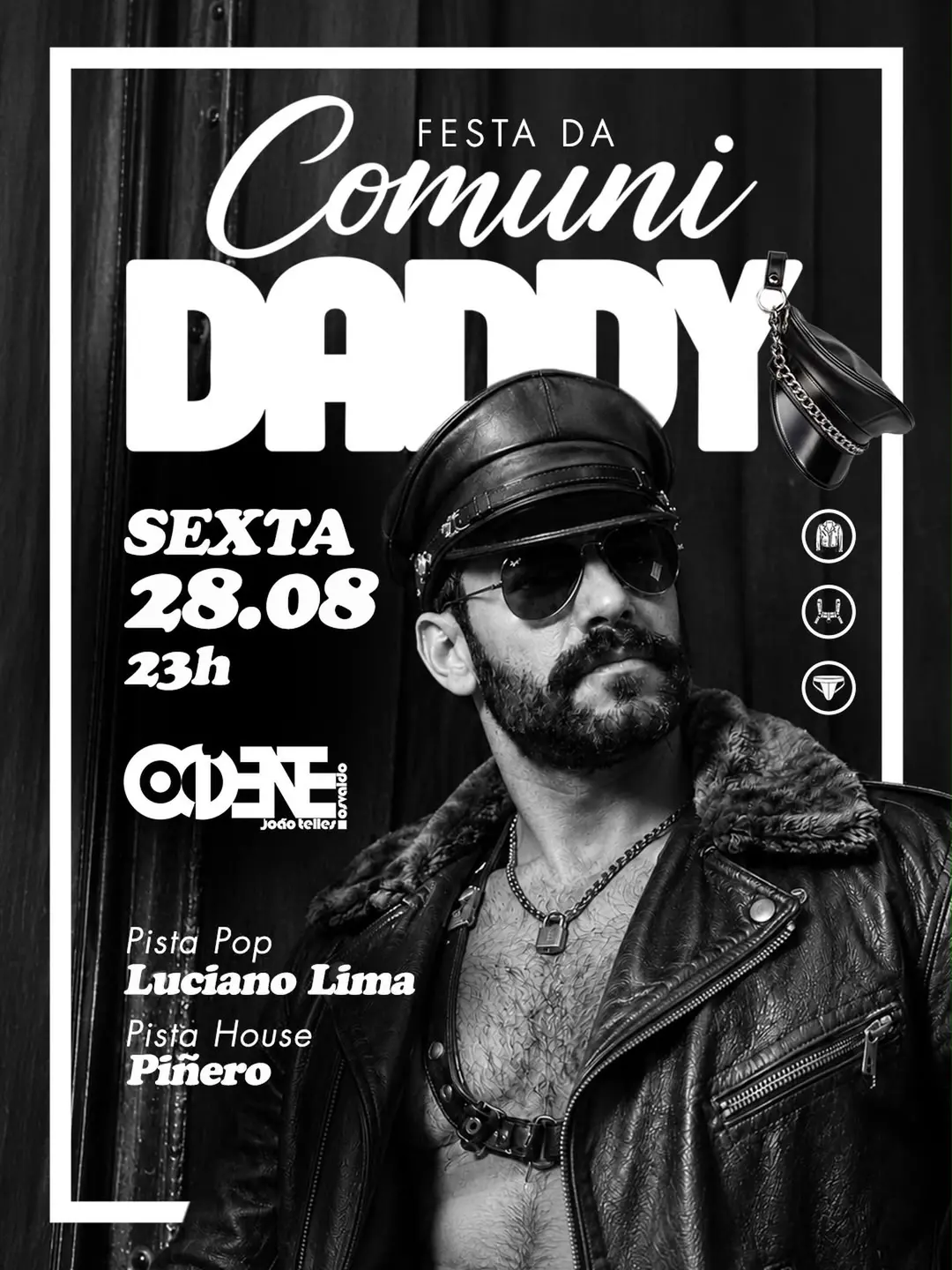 Flyer de Pinero e Luciano Lima