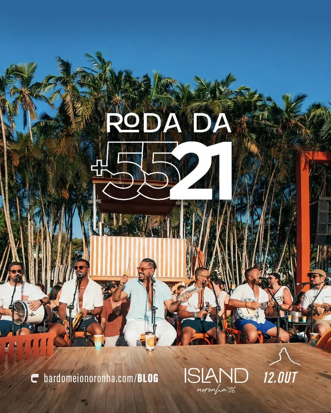Flyer de MAIS CARIOCA DO MUNDO e 5521
