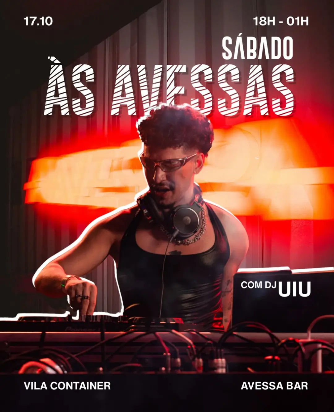 Flyer de DJ Uiu